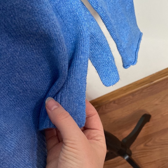 J Jill cotton blend relaxed oversized Crewneck sweater size S - Picture 10 of 13